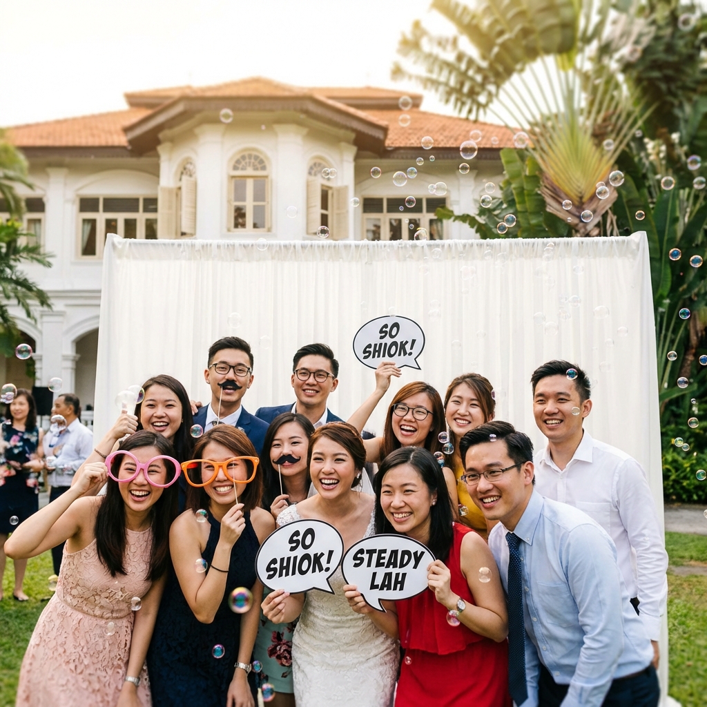 Fun Photobooth Crowd